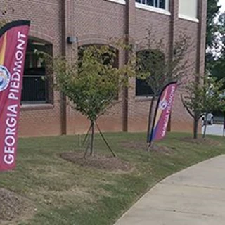 College Flags and Signage