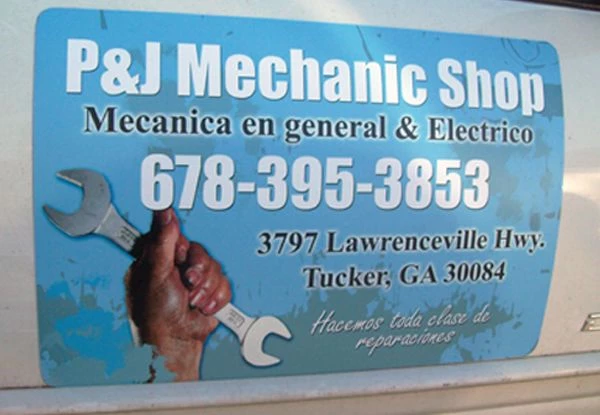  - Image360-Tucker-GA-Vehicle-Magnetics-PJ-Mechanic-Shop