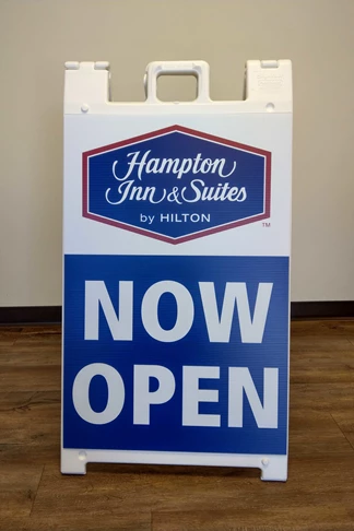 A-Frame Sign | Hampton Inn & Suites | Tucker,Ga