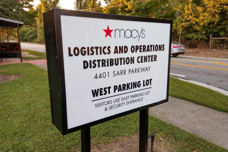 Light Box Sign | Logistics & Distribution | Macys