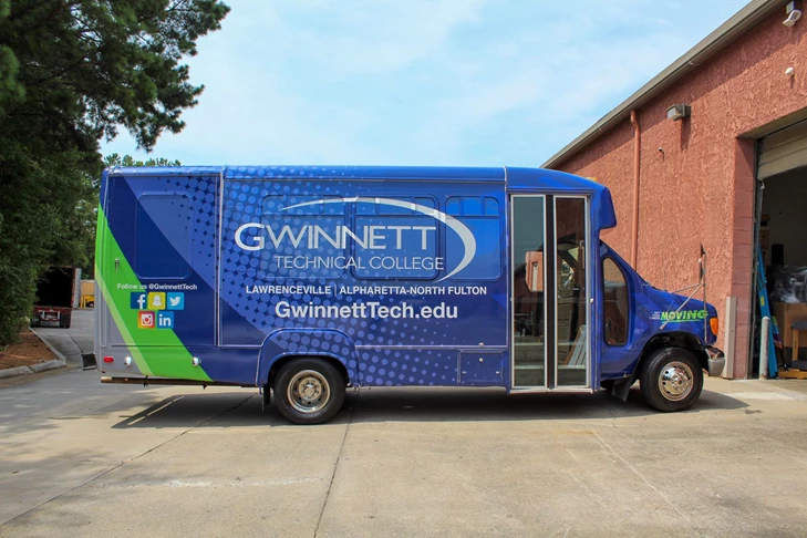Full Vehicle Wrap | College | Lawrenceville, GA | Gwinnett Technical College
